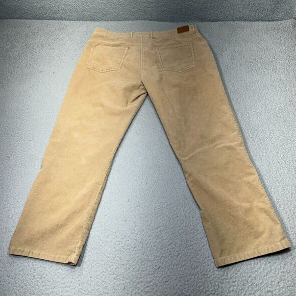 Peter Millar Pants Mens 36x28 Beige Chinos Corduroy Crown Superior Golf‎ Casual - Picture 2 of 16
